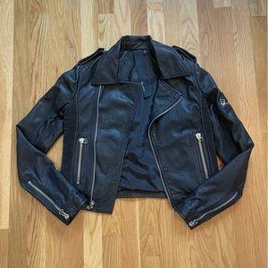 Joe’s Leather Jacket | xs